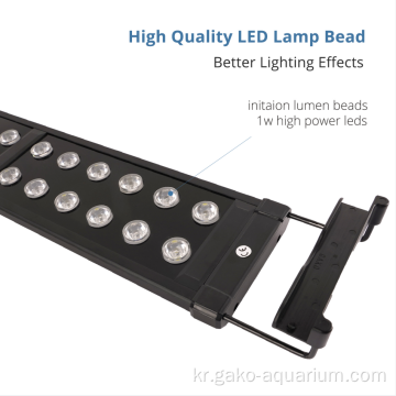 높은 와트 수족관 LED 조명 1W LED